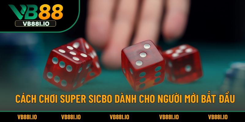 Cách chơi Super Sicbo dành cho người mới bắt đầu